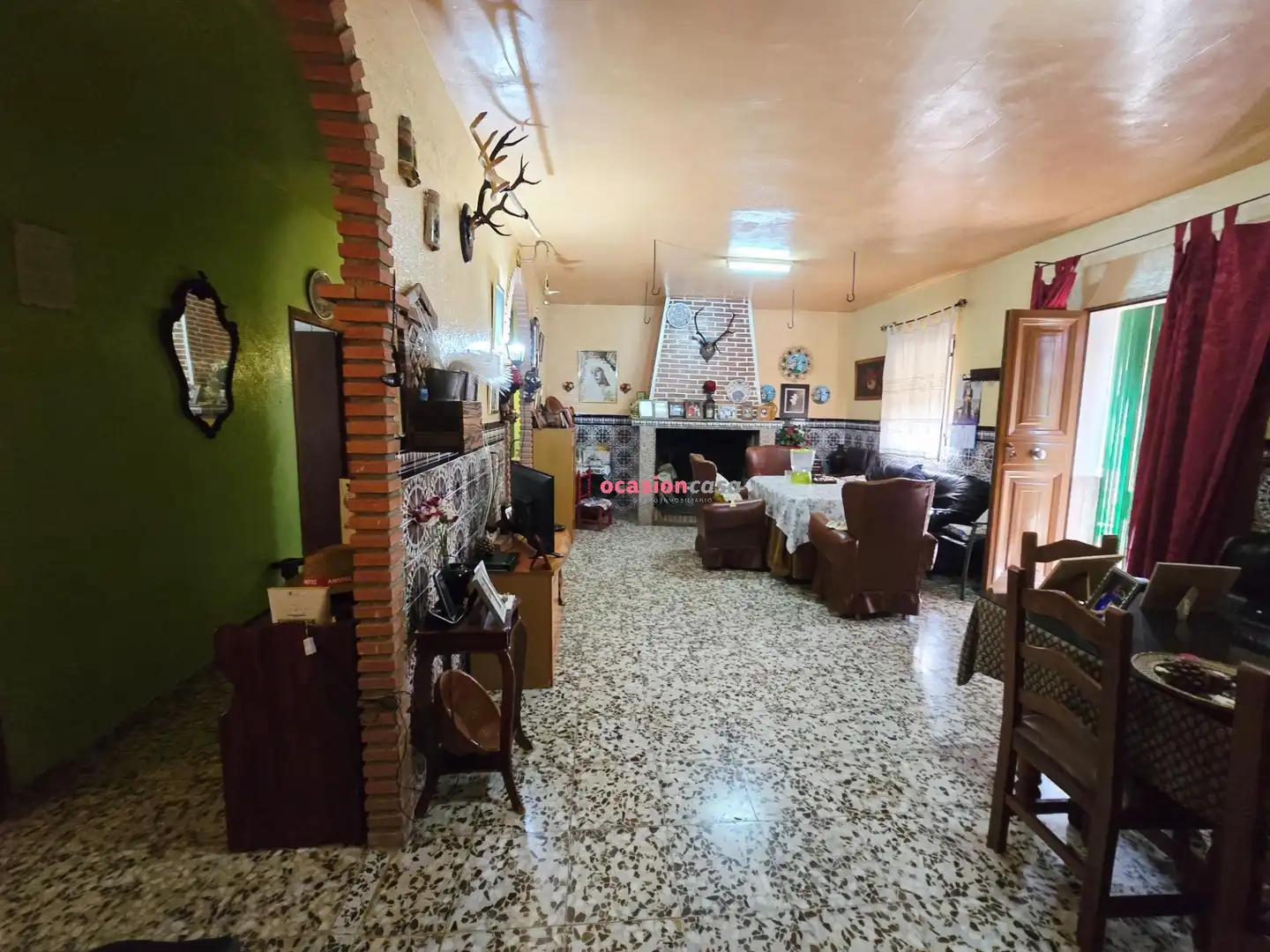 Sala de estar de Finca rústica en venta en Pozoblanco