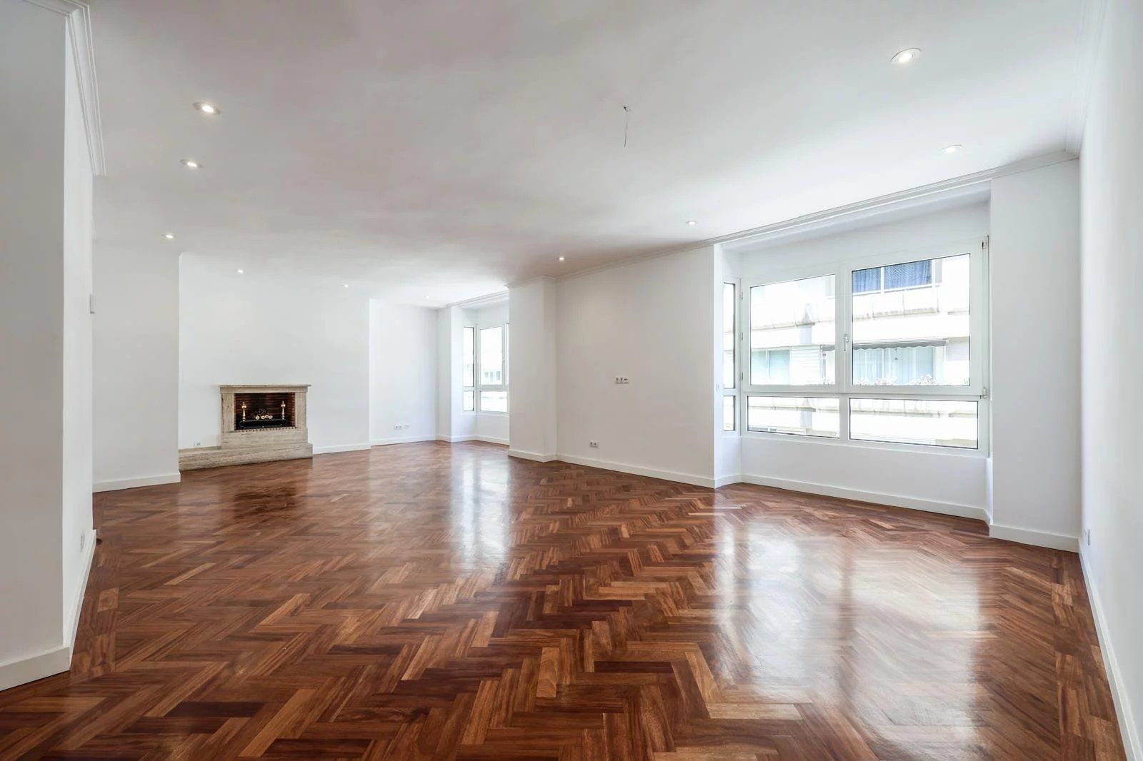 Living room of Flat to rent in  Madrid Capital  with Air Conditioner, Heating and Oven