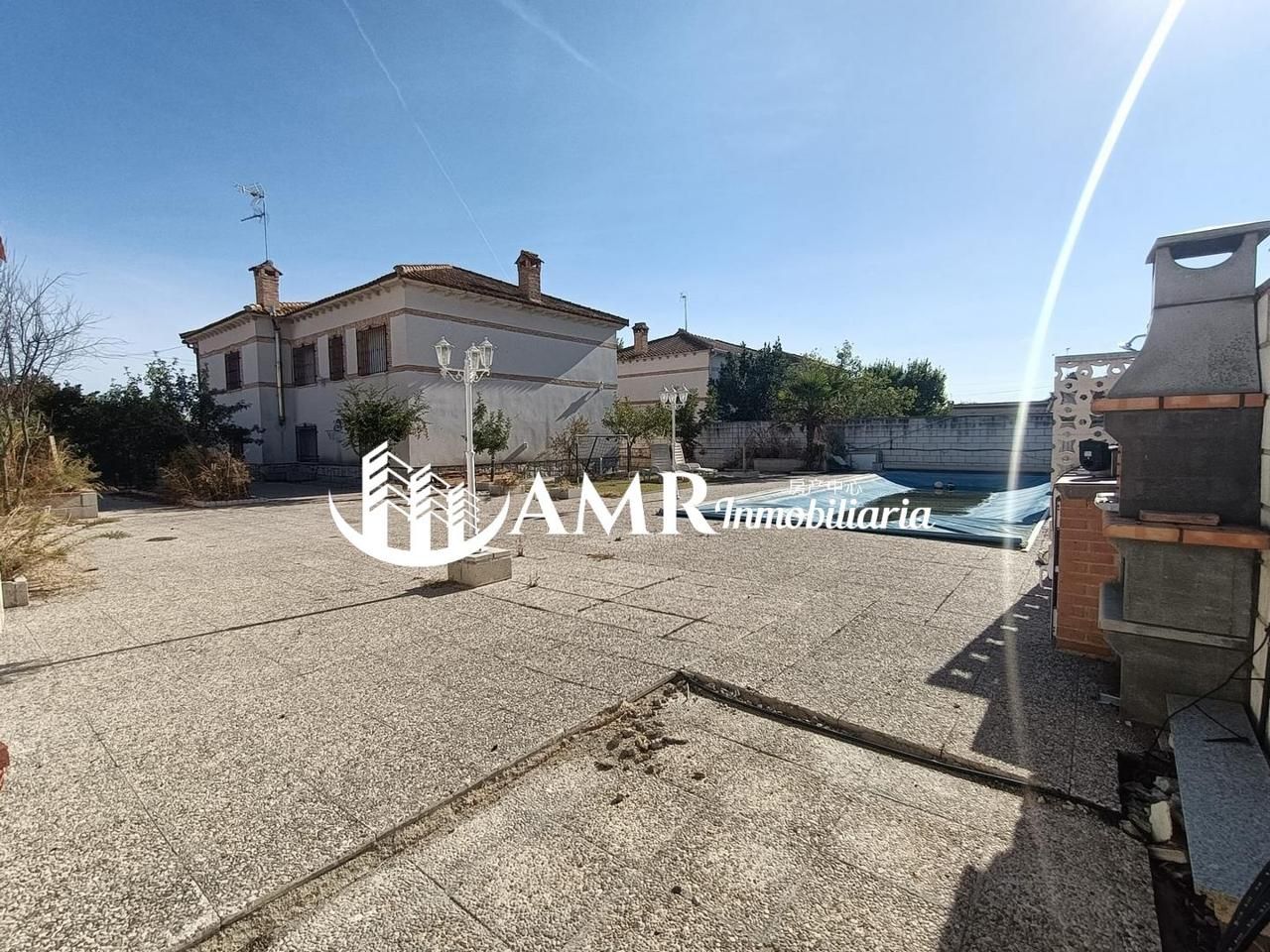 Exterior view of House or chalet for sale in Villamiel de Toledo  with Heating, Private garden and Storage room