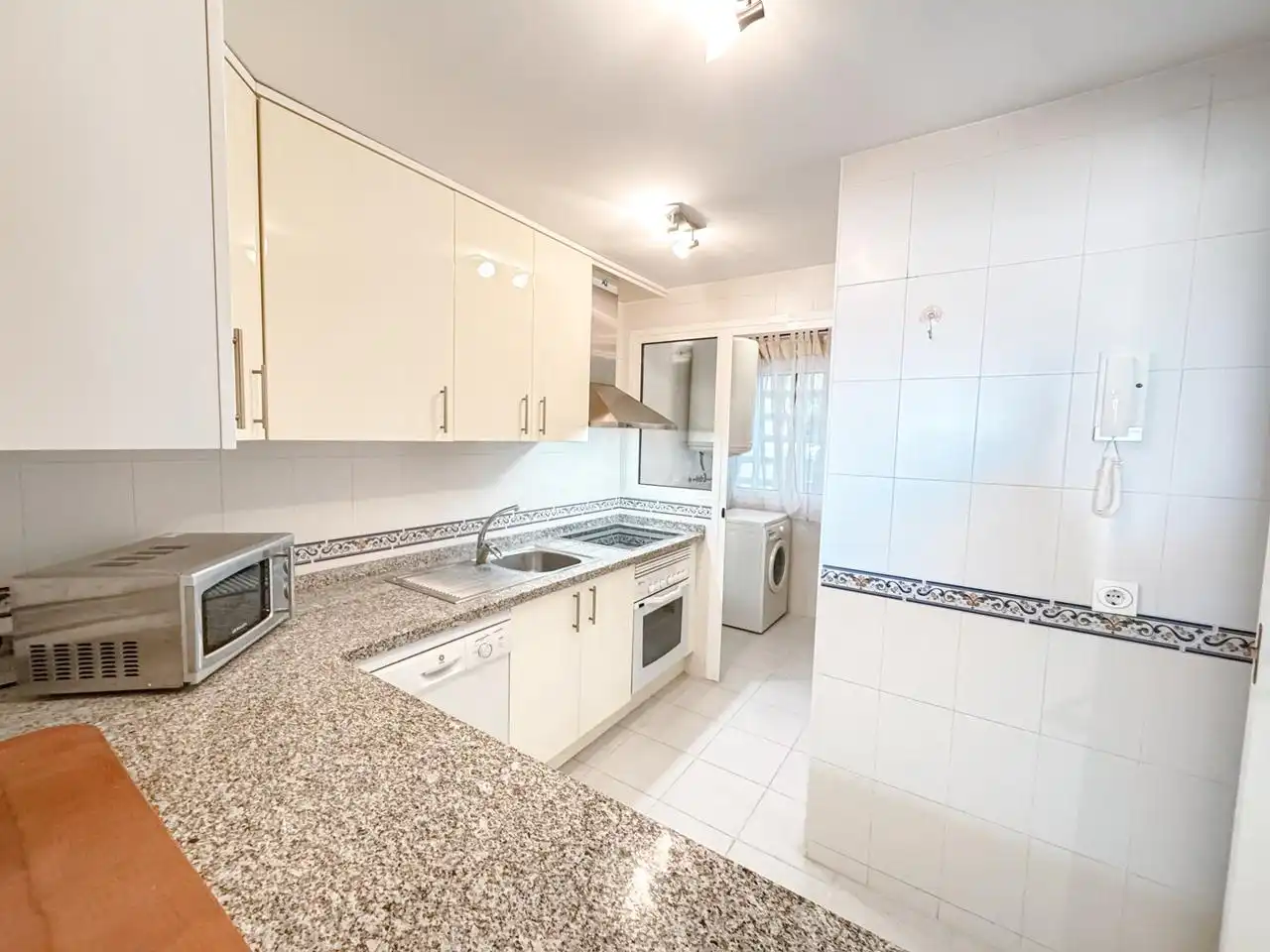 Cocina de Apartamento en venta en Manilva con Aire acondicionado, Calefacción y Terraza
