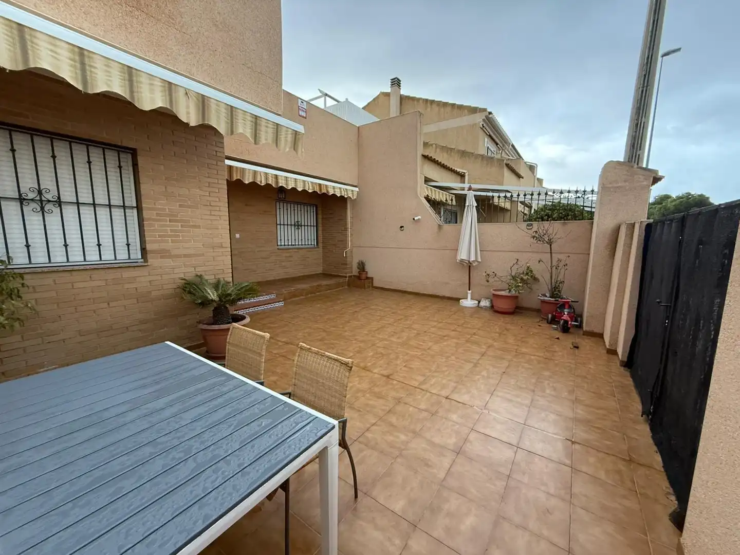 Terrasse von Erdgeschoss zur Miete in San Javier