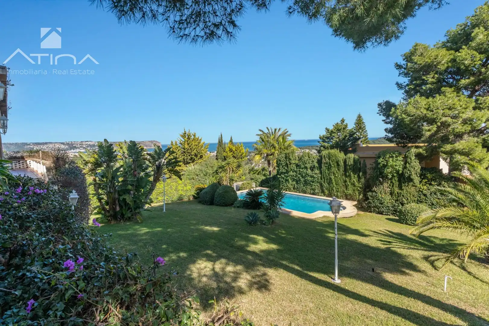 Jardín de Casa o chalet en venta en Jávea / Xàbia con Jardín privado, Terraza y Piscina
