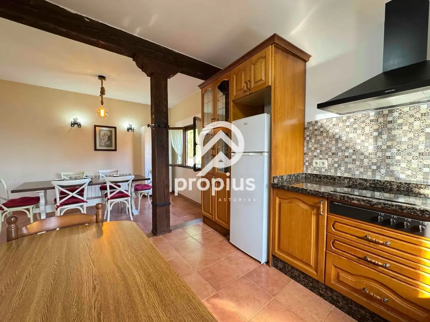 Kitchen of Houses for sale in Llanes  with Heating, Private garden and Parquet flooring