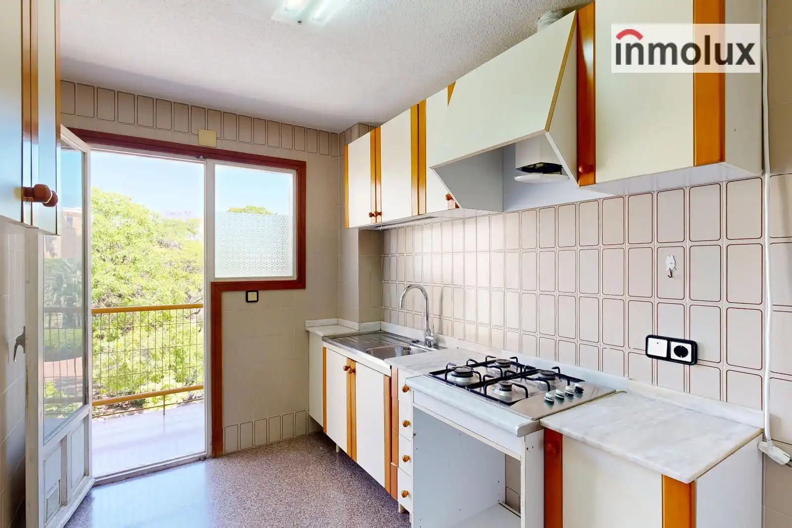 Küche von Wohnung zum Verkauf in Alicante / Alacant mit Klimaanlage, Heizung und Terrasse