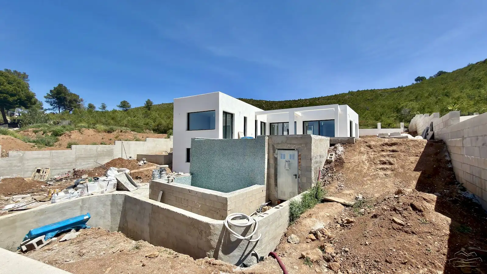Vista exterior de Casa o xalet en venda en Jávea / Xàbia amb Aire condicionat, Calefacció i Jardí privat