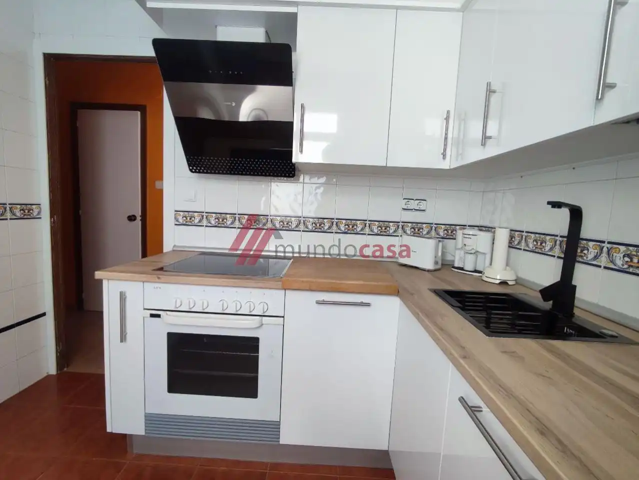 Kitchen of Flat for rent in Mugardos  with Heating, Furnished and Pets allowed
