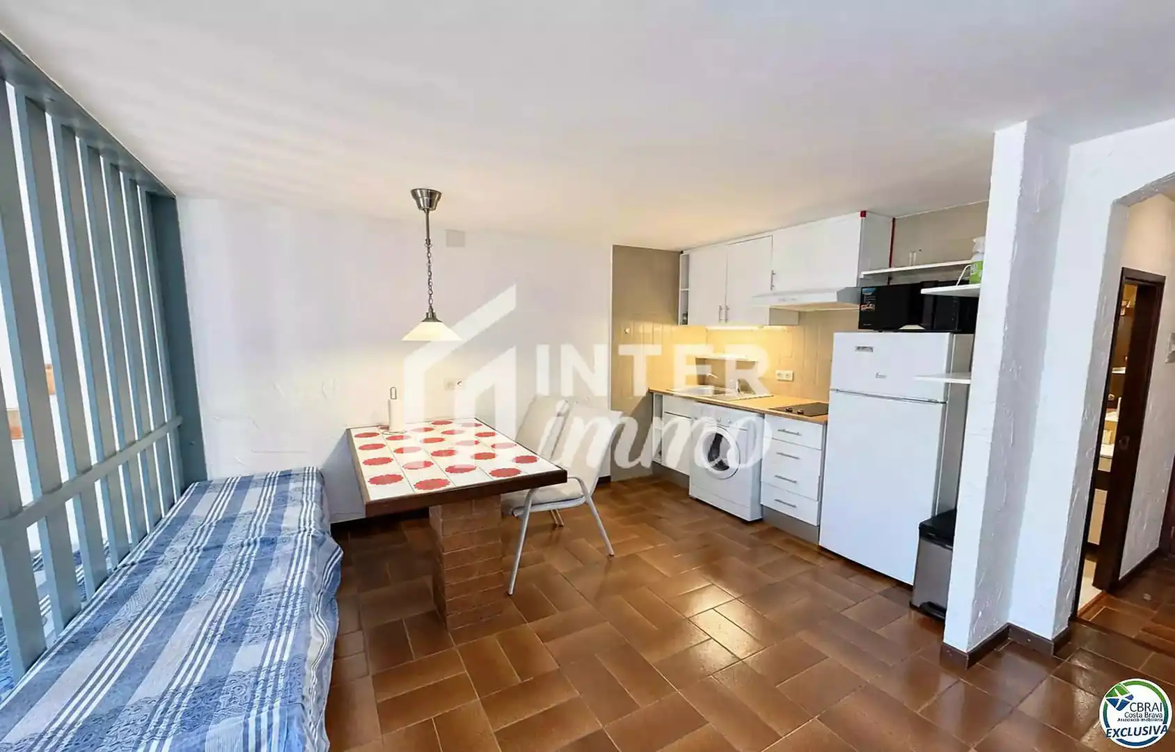 Living room of Study for sale in Roses  with Air Conditioner, Terrace and Furnished