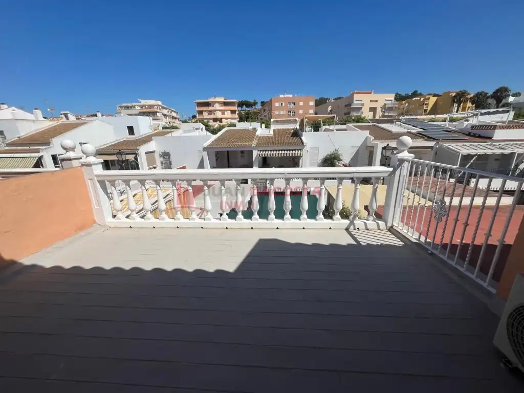 Terraza de Casa o chalet de alquiler en La Antilla