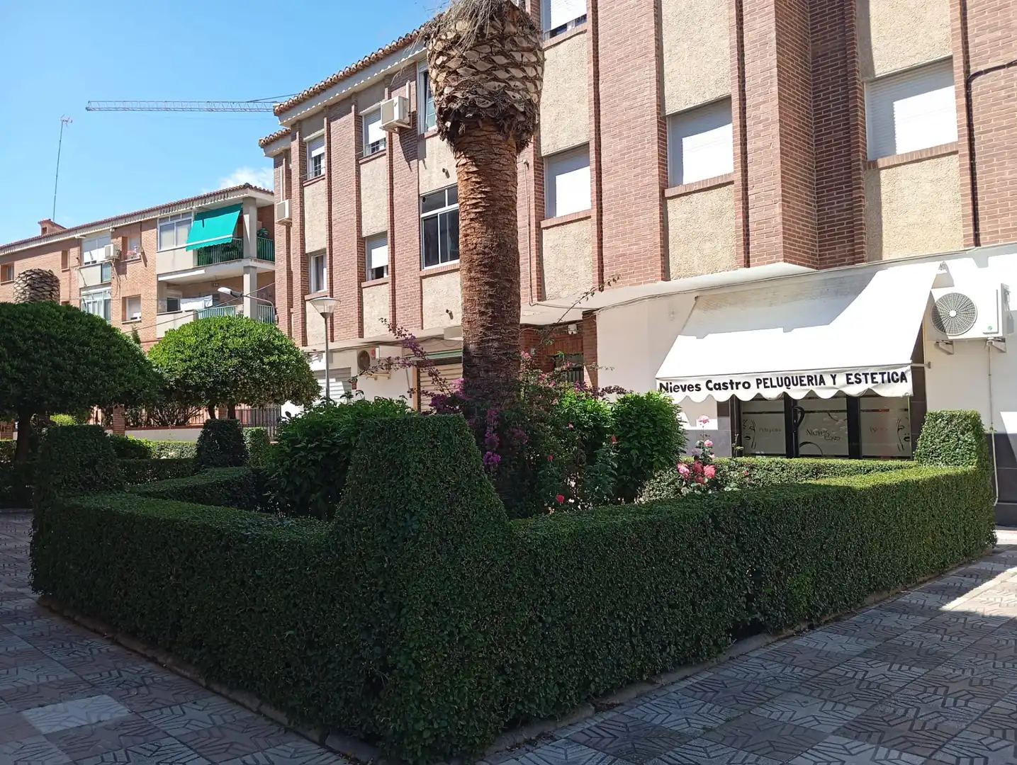 Vista exterior de Piso en venta en Granada con Aire acondicionado y Jardín privado