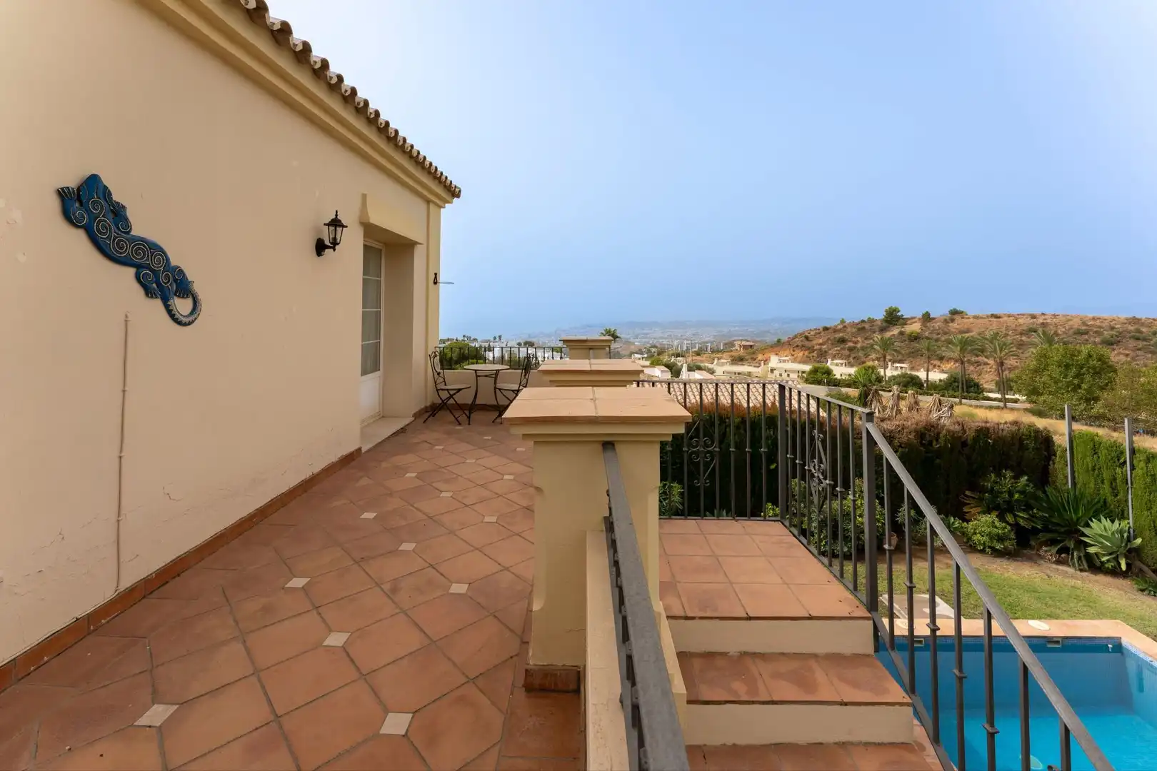 Terraza de Casa o chalet en venta en Mijas con Aire acondicionado, Jardín privado y Terraza