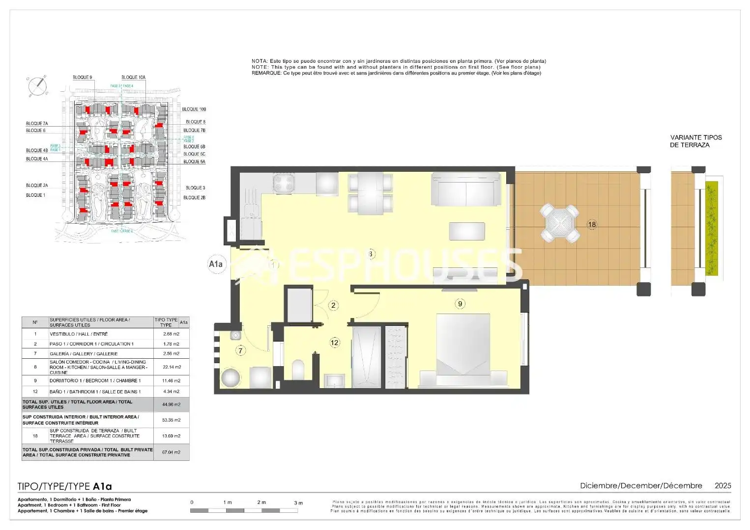 Apartment mit Terrasse zum Verkauf in San Juan de los Terreros, imagen 12