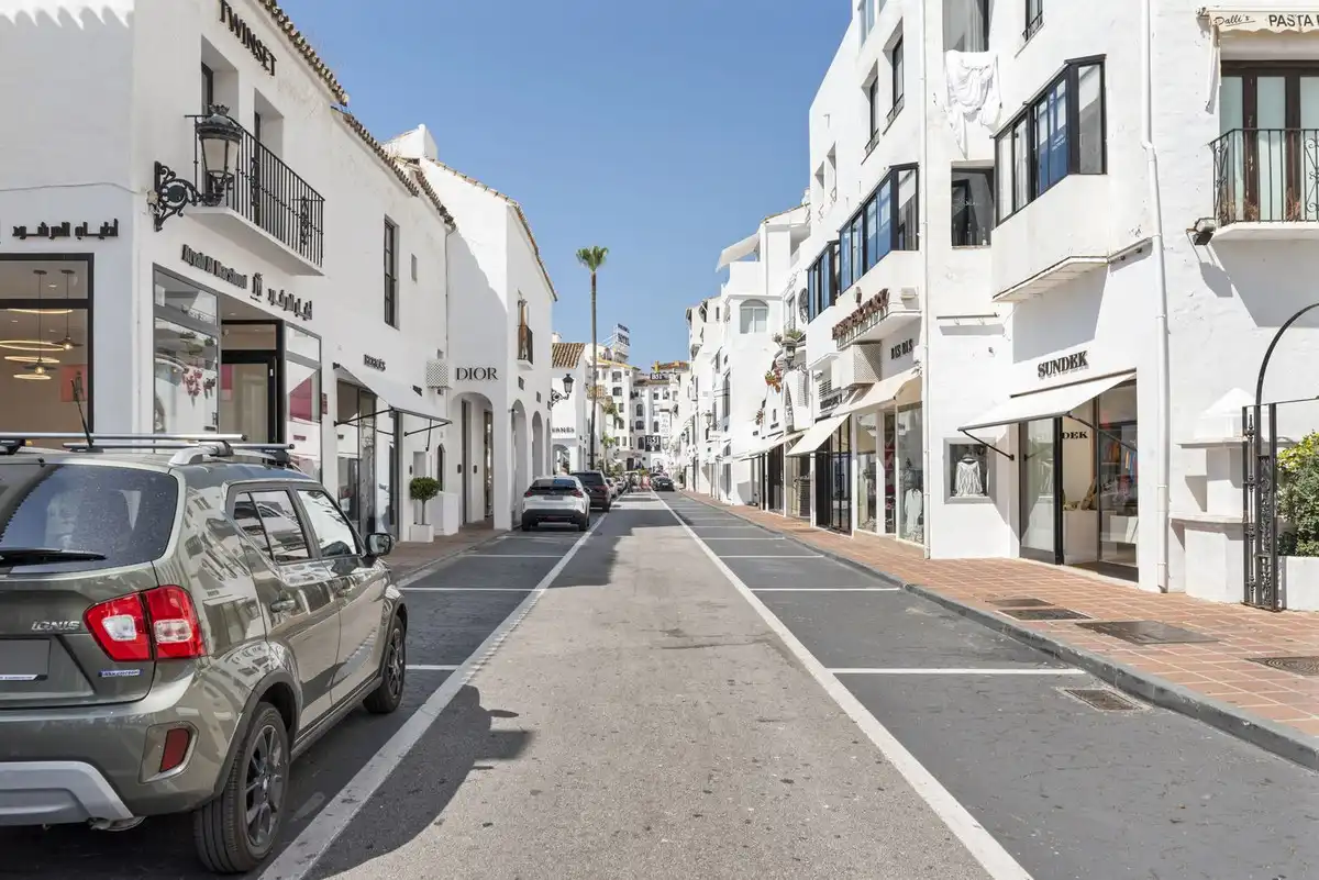 Vista exterior de Apartament en venda en Marbella