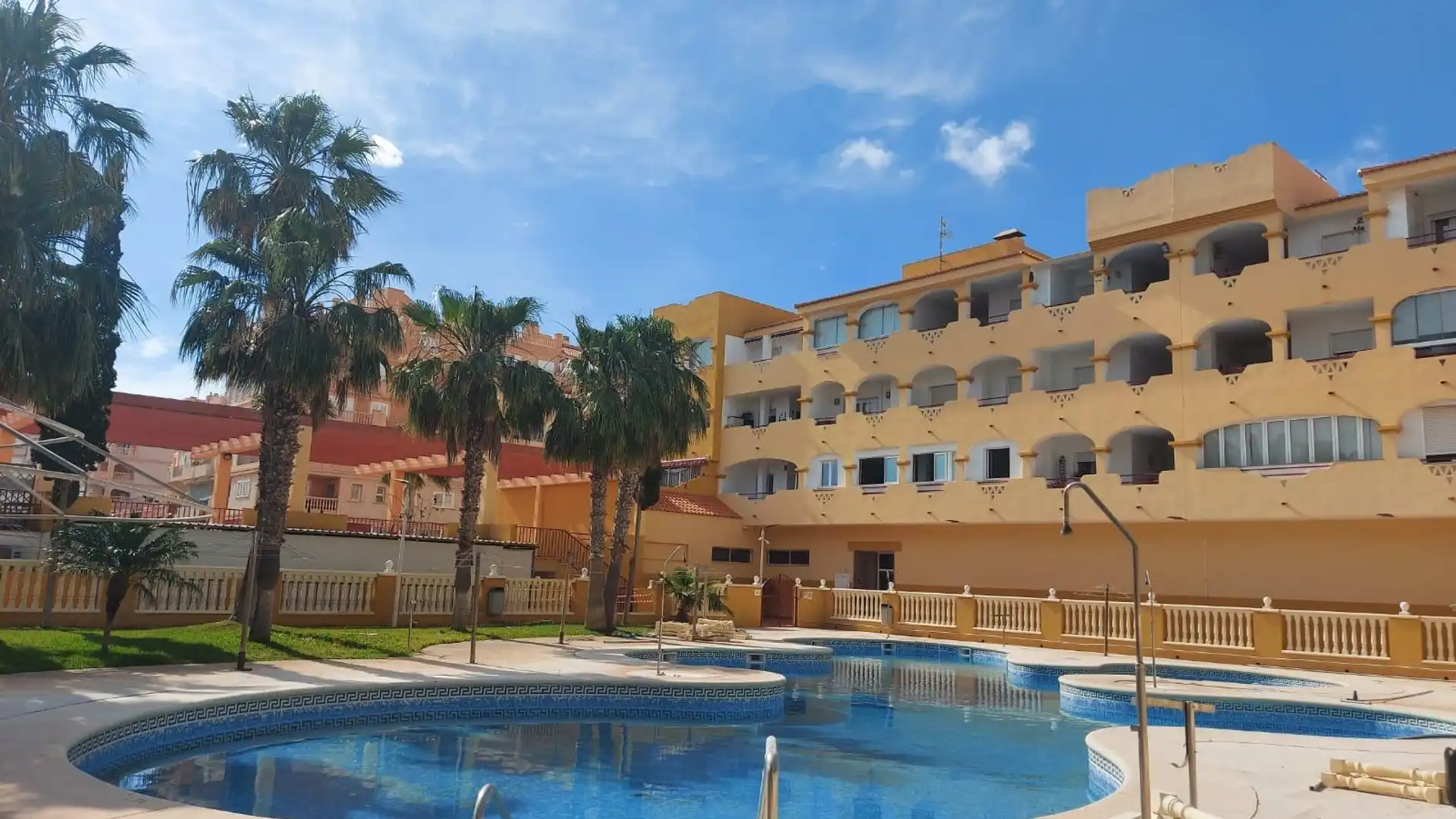 Swimming pool of Flat for sale in El Ejido  with Air Conditioner, Terrace and Storage room