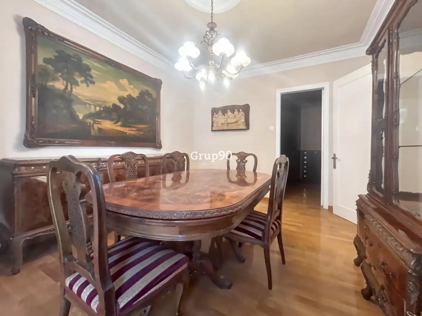 Comedor de Casa o chalet en venta en Puigverd de Lleida con Calefacción, Parquet y Terraza