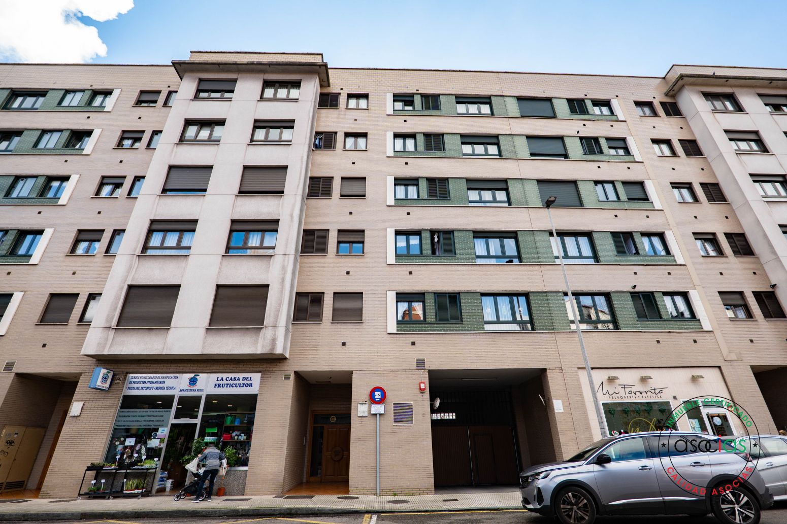 Exterior view of Flat for sale in Gijón   with Heating, Parquet flooring and Storage room