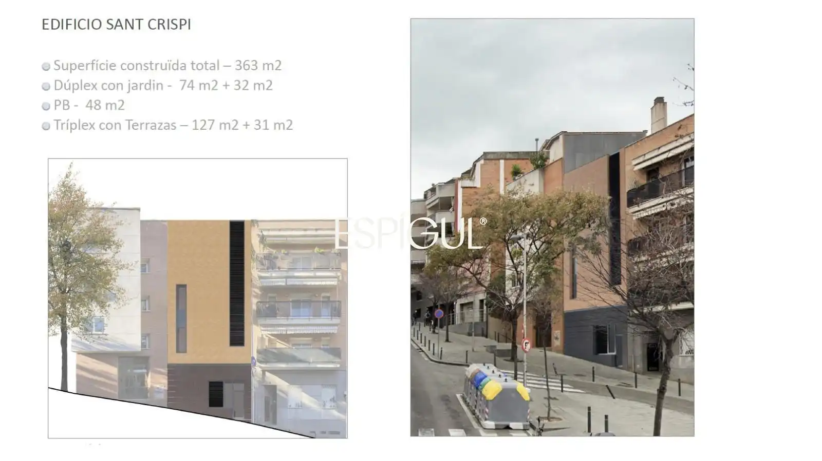 Vista exterior de Terreno en venta en Barcelona