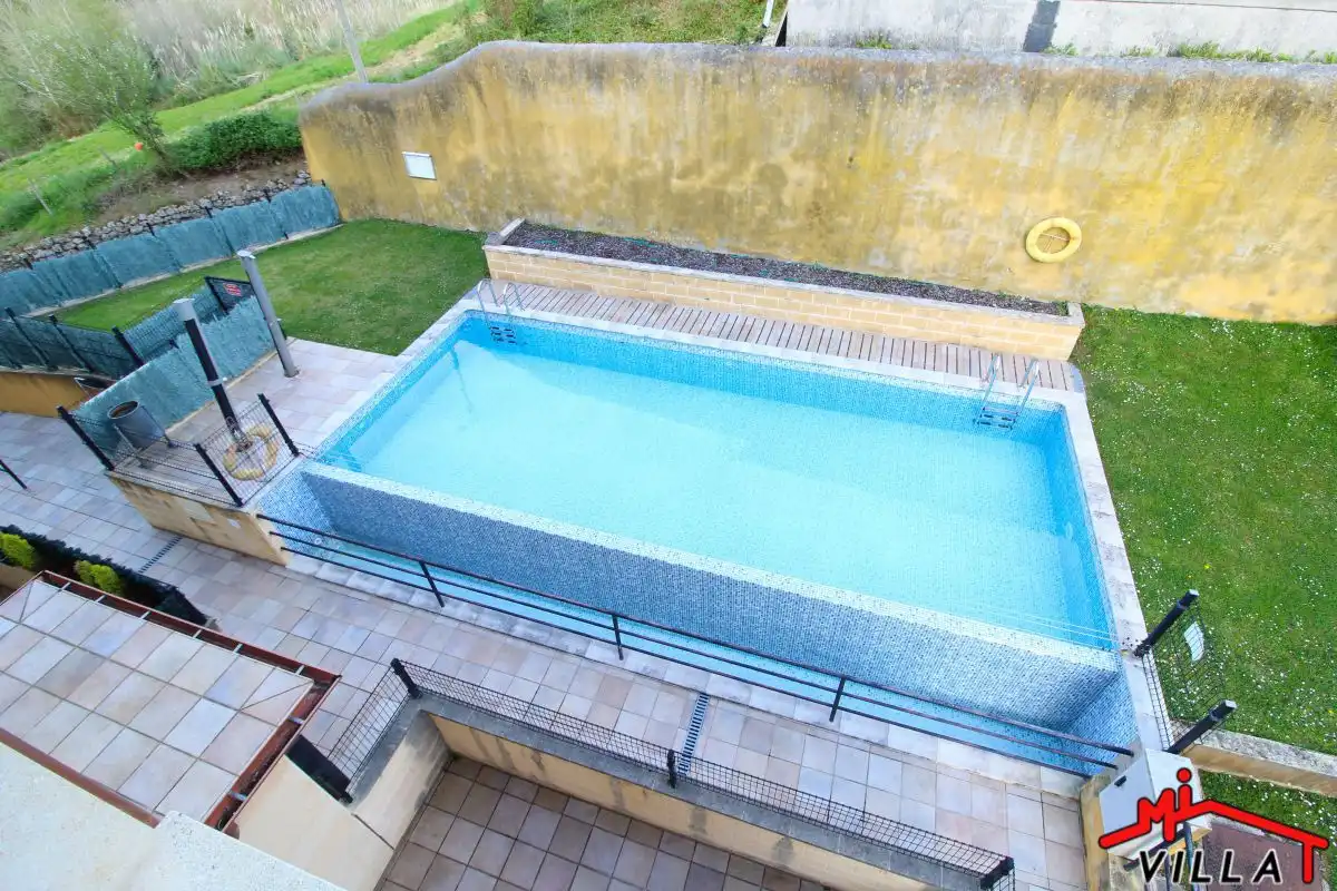 Swimming pool of Attic for sale in Limpias  with Heating, Storage room and Balcony
