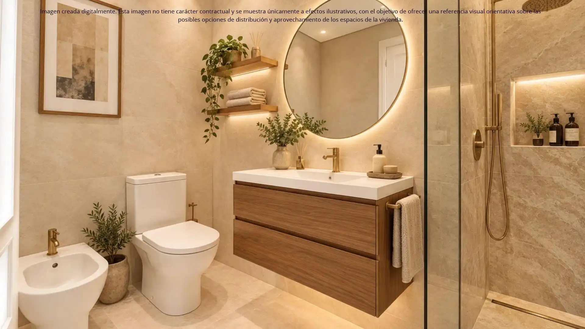 Badezimmer von Wohnung zum Verkauf in Algorta