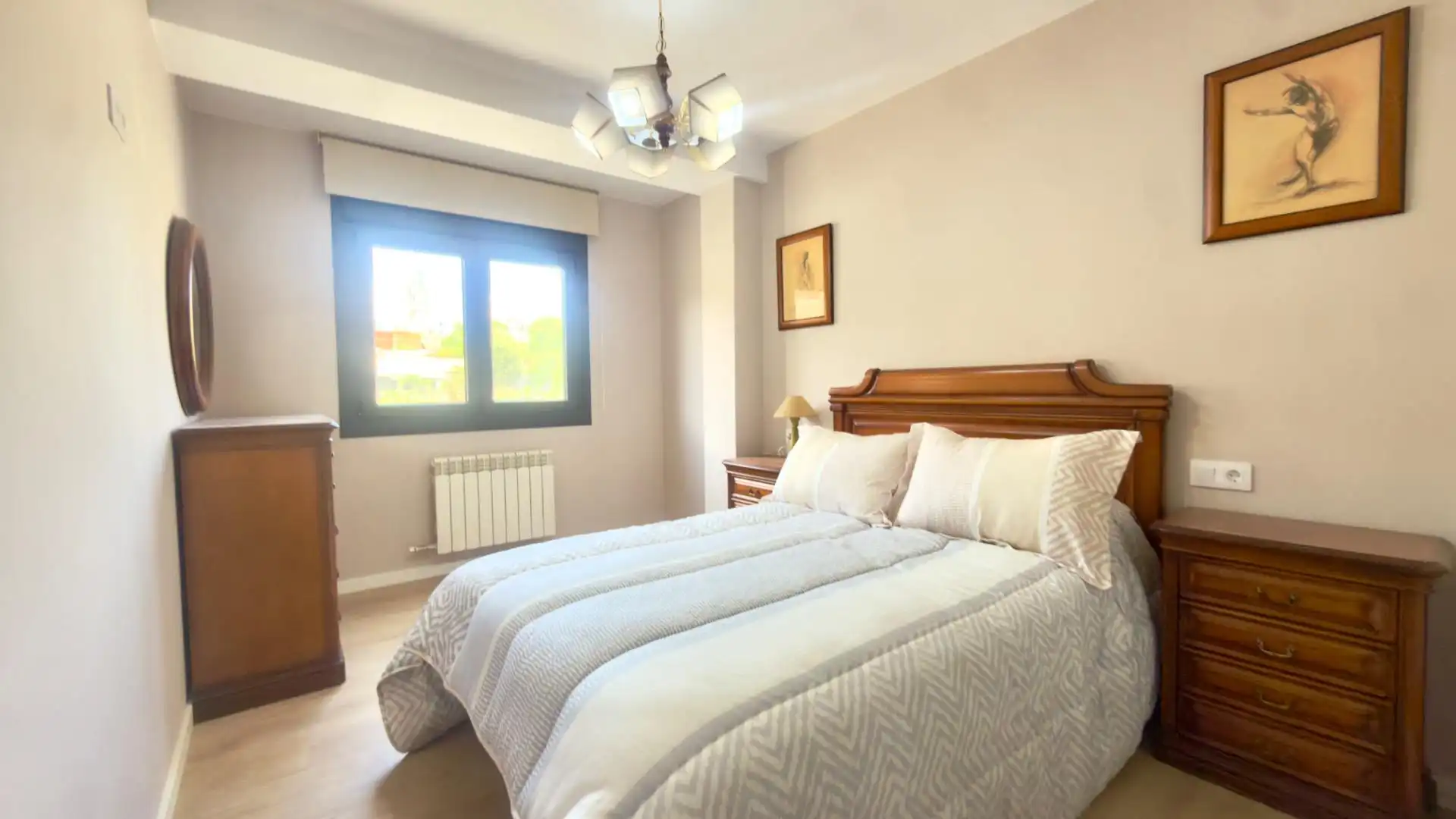 Bedroom of Flat for sale in O Carballiño    with Heating, Storage room and Furnished