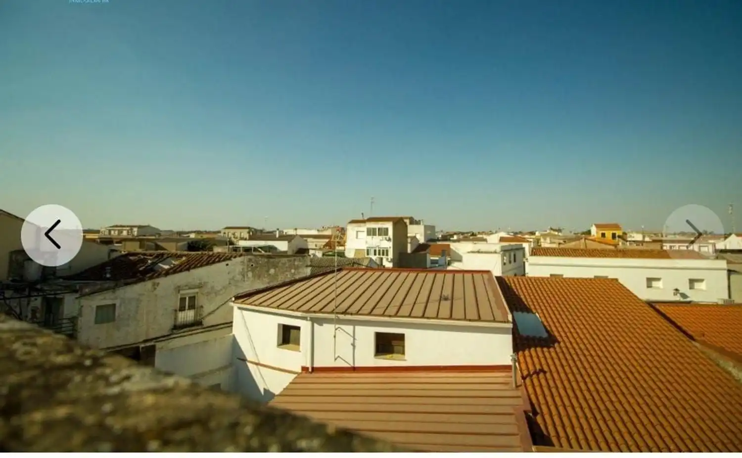 Vista exterior de Piso en venta en Talavera la Real con Aire acondicionado y Terraza
