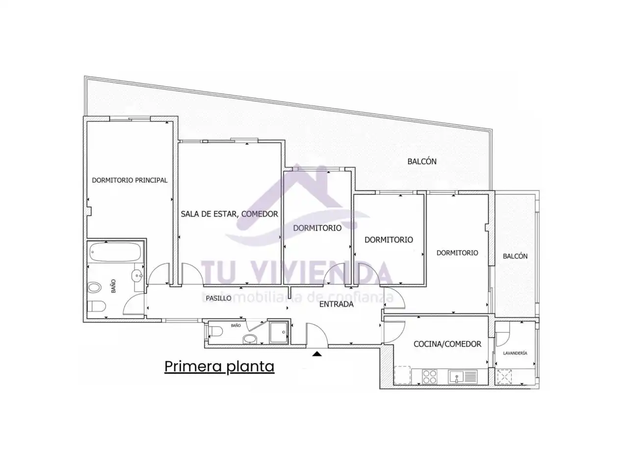 Wohnung zum Verkauf in Valladolid mit Heizung und Terrasse