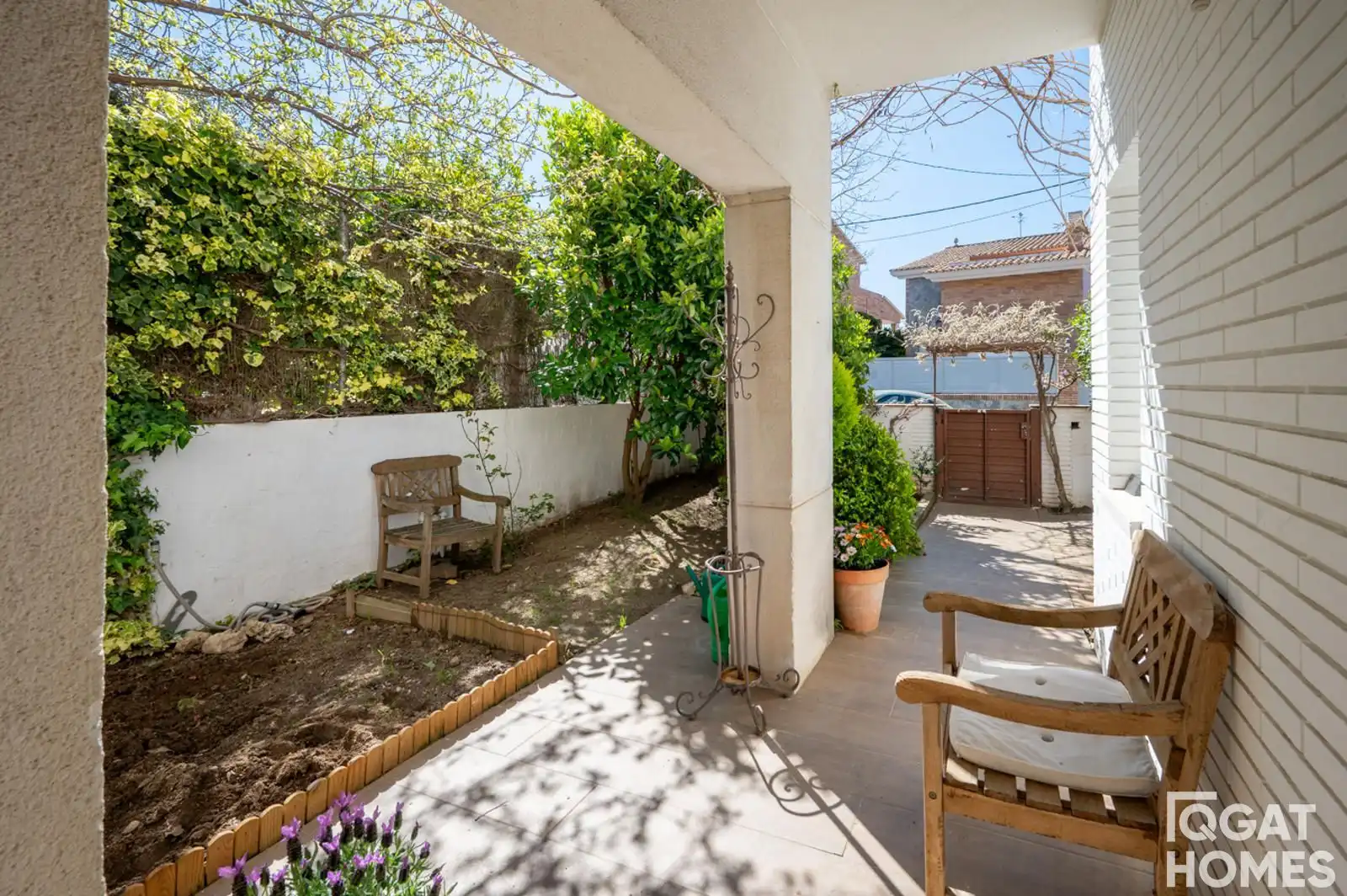 Jardí de Casa o xalet en venda en Rubí amb Calefacció, Terrassa i Traster