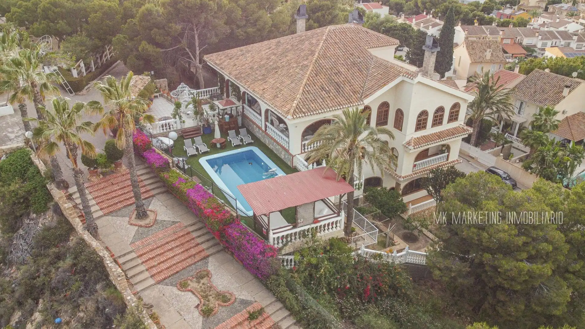 Vista exterior de Casa o chalet en venta en Mazarrón con Calefacción, Jardín privado y Terraza