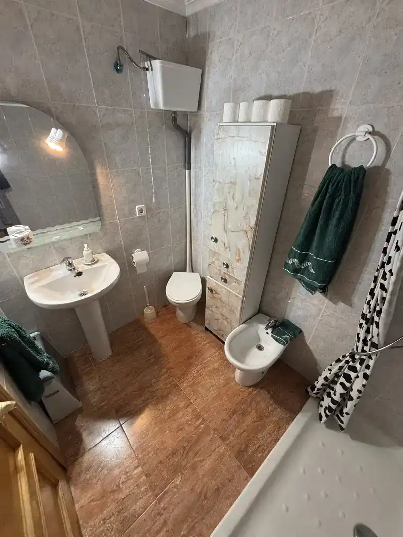 Badezimmer von Country house zur Miete in Requena mit Balkon