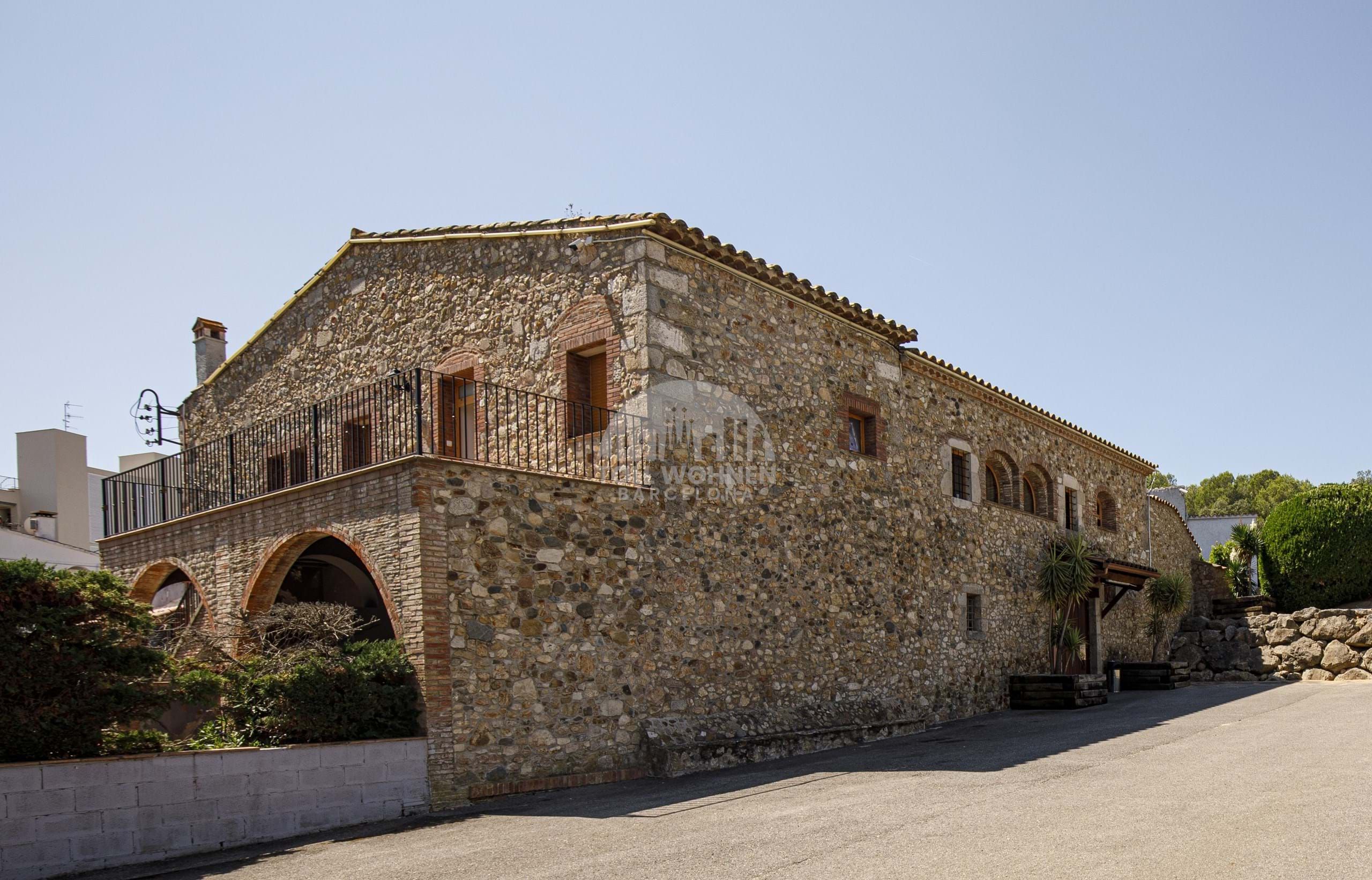 Vista exterior de Finca rústica en venda en Calonge i Sant Antoni amb Calefacció, Terrassa i Traster