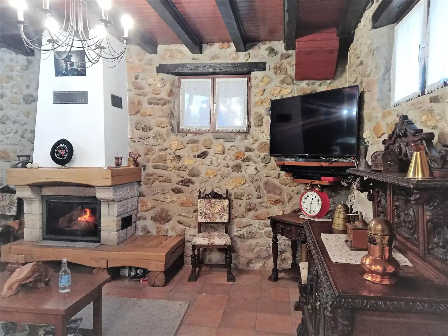 Wohnzimmer von Gebäude zum Verkauf in Oiartzun