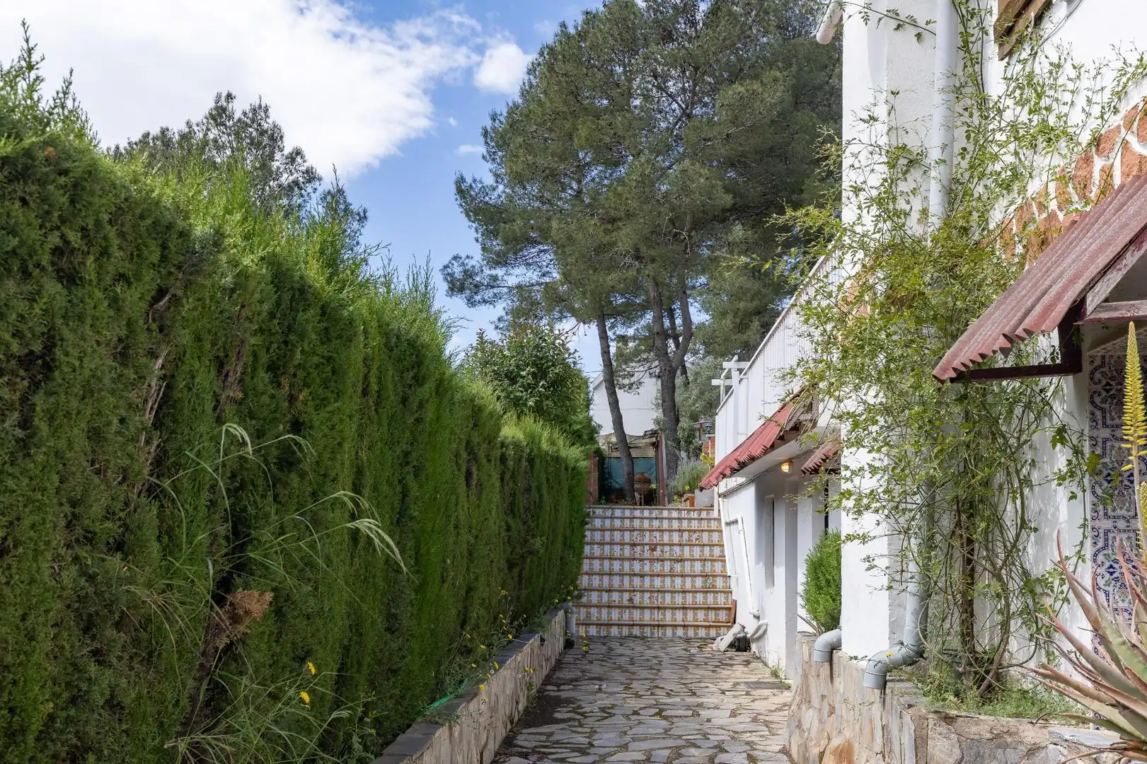Vista exterior de Casa o xalet en venda en Mogente / Moixent amb Jardí privat, Terrassa i Traster