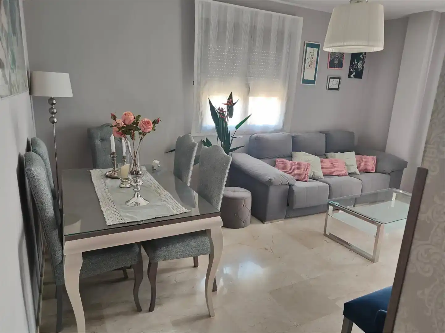 Sala de estar de Piso en venta en Baena con Aire acondicionado, Trastero y Amueblado