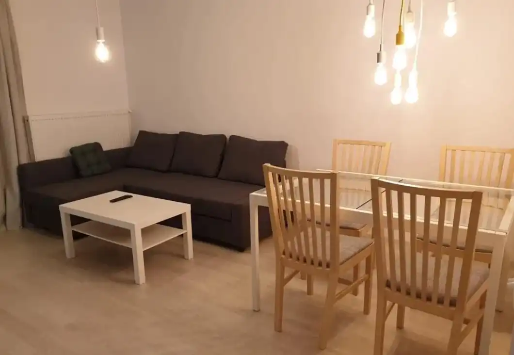 Sala d'estar de Pis de lloguer en  Madrid Capital amb Moblat, Forn i Rentadora