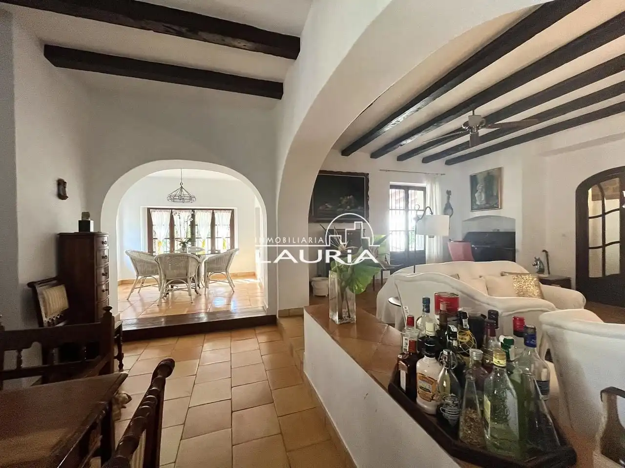 Sala de estar de Casa o chalet en venta en San Antonio de Benagéber con Aire acondicionado, Calefacción y Jardín privado