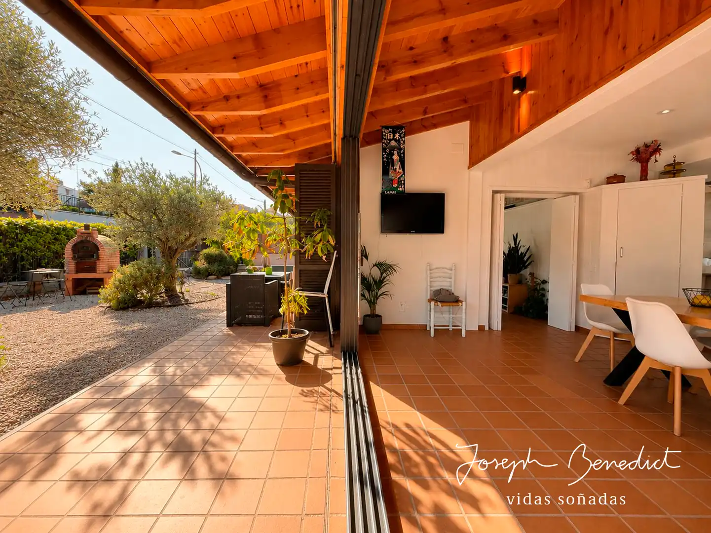 Terrace of Houses for sale in Torrelles de Llobregat  with Air Conditioner, Heating and Private garden