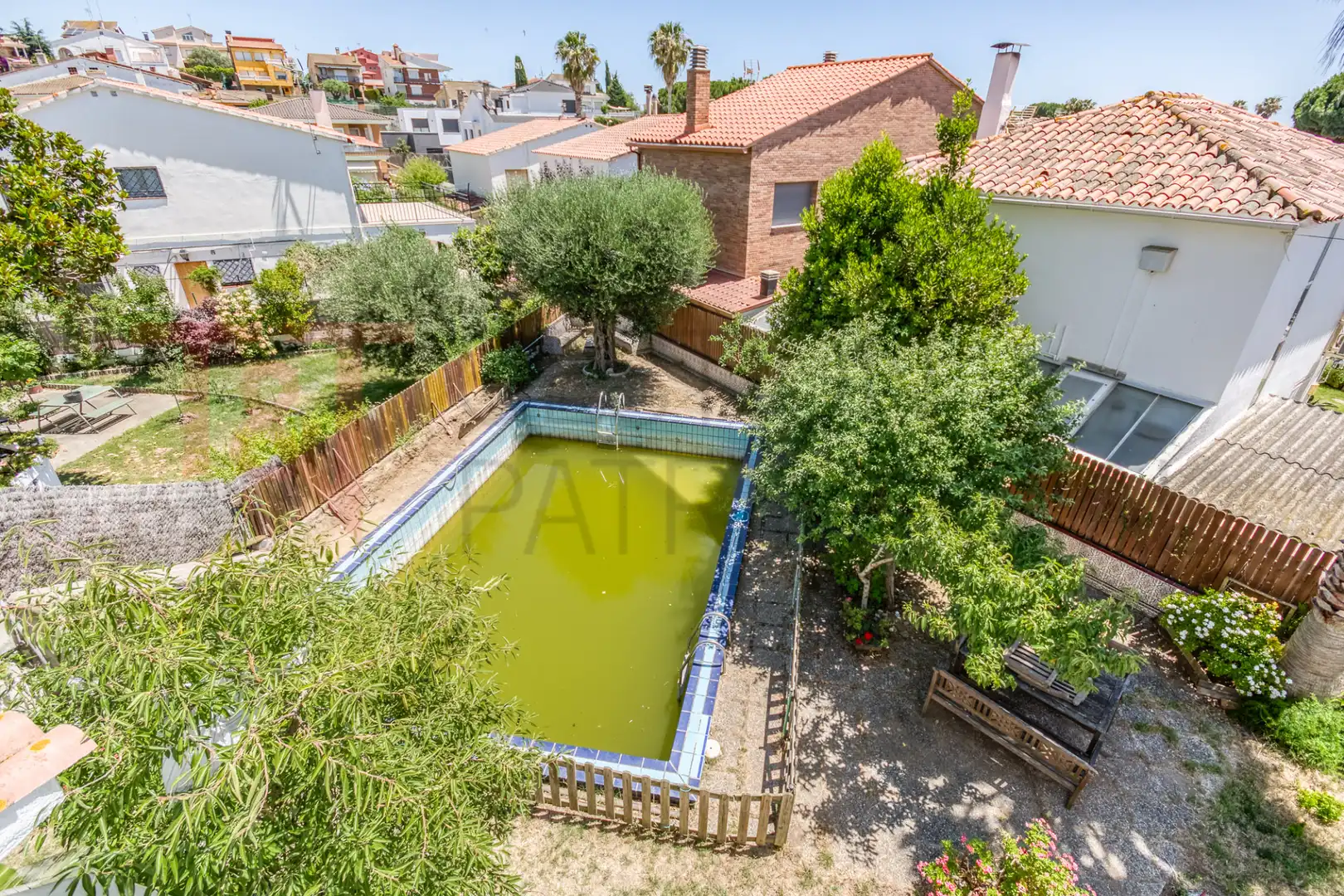 Piscina de Casa o chalet en venta en Pineda de Mar con Aire acondicionado, Calefacción y Jardín privado