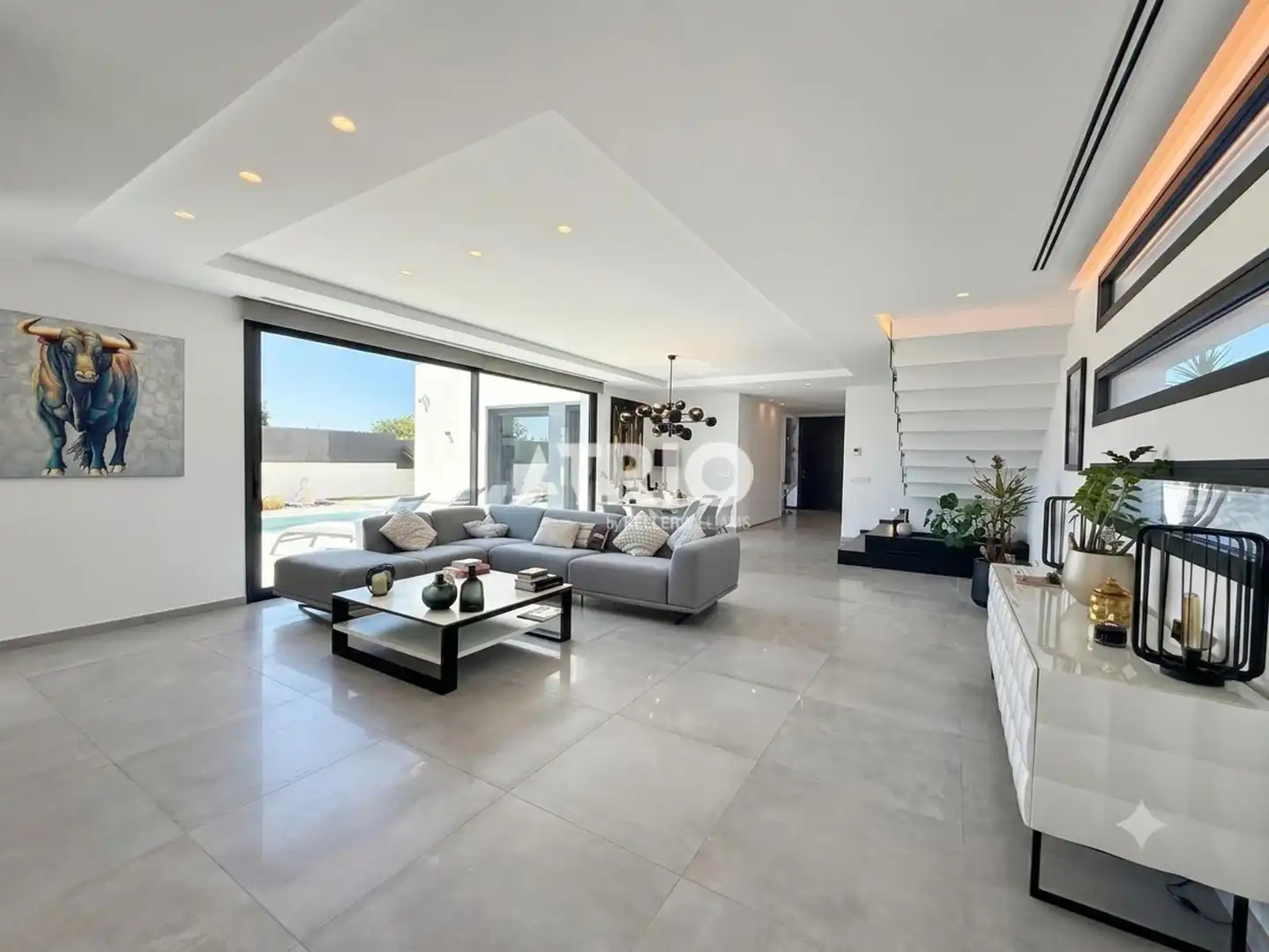 Sala de estar de Casa o chalet en venta en Marratxí con Aire acondicionado, Calefacción y Terraza