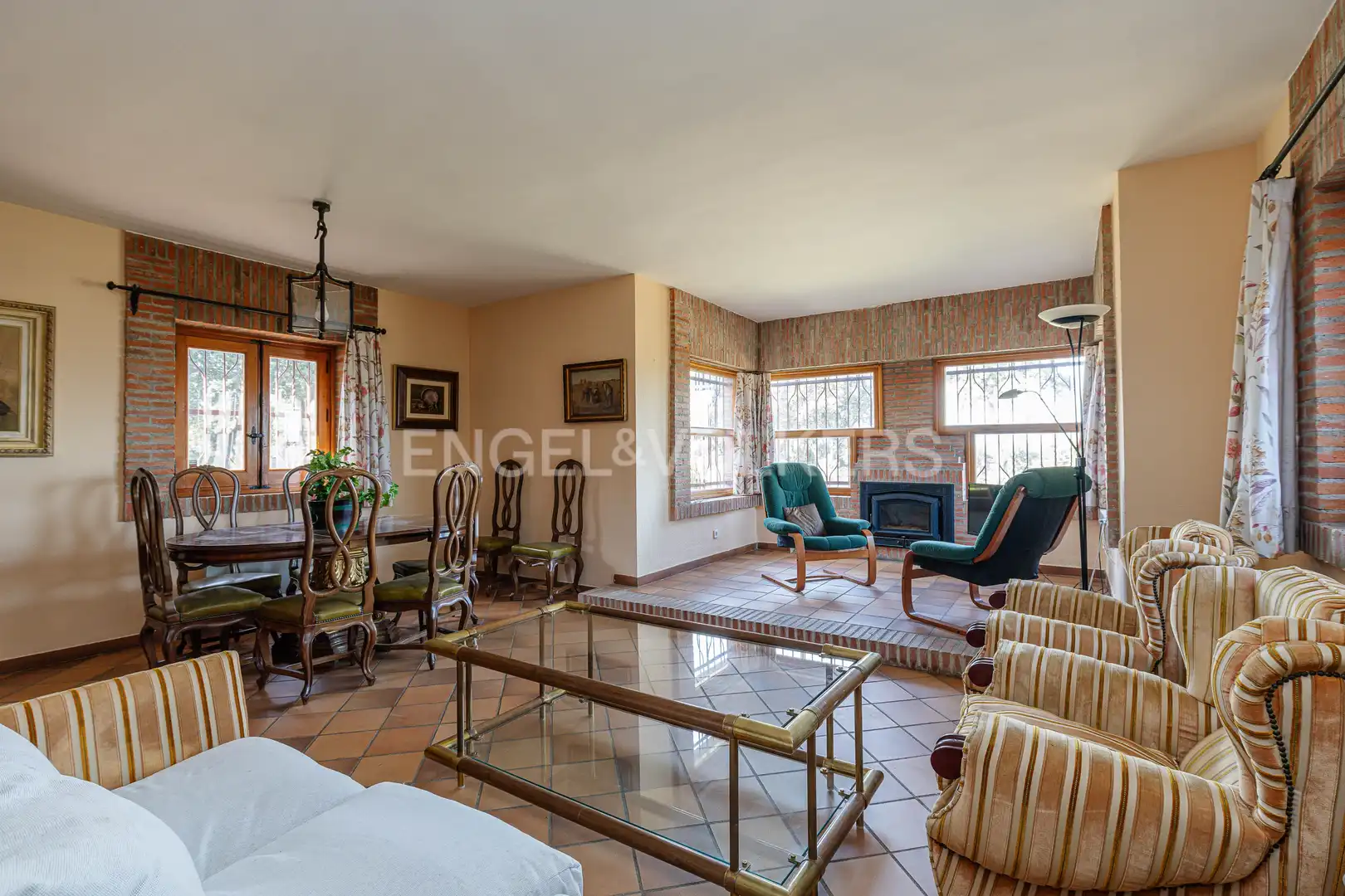 Living room of Country homes for sale in Valdemorillo  with Heating, Private garden and Terrace