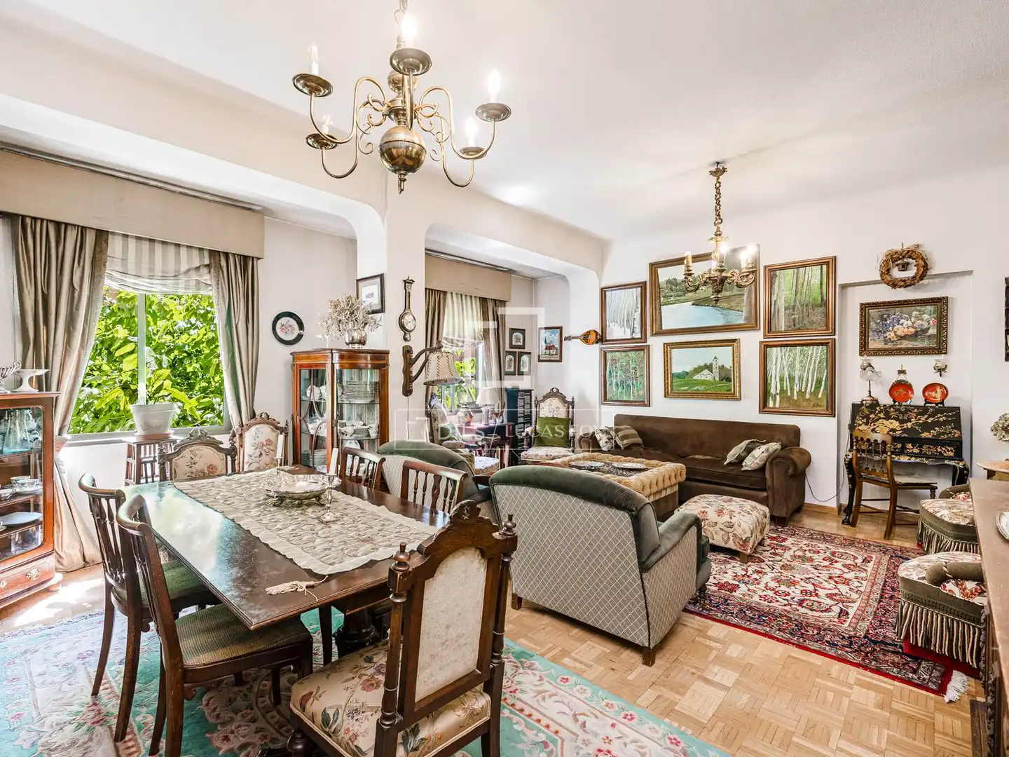 Sala de estar de Piso en venta en Madrid con Aire acondicionado, Calefacción y Terraza