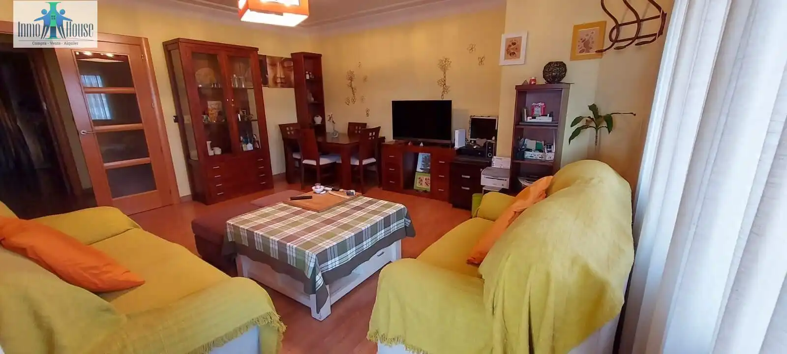 Sala de estar de Piso en venta en Albacete con Aire acondicionado, Calefacción y Parquet