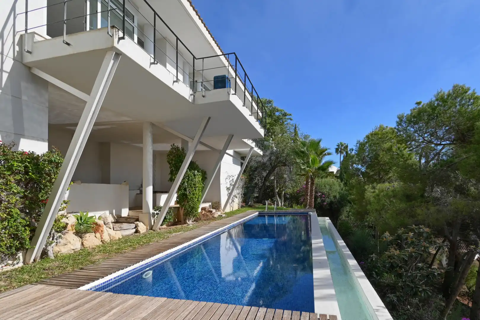 Piscina de Casa o xalet en venda en Jávea / Xàbia amb Aire condicionat, Calefacció i Jardí privat