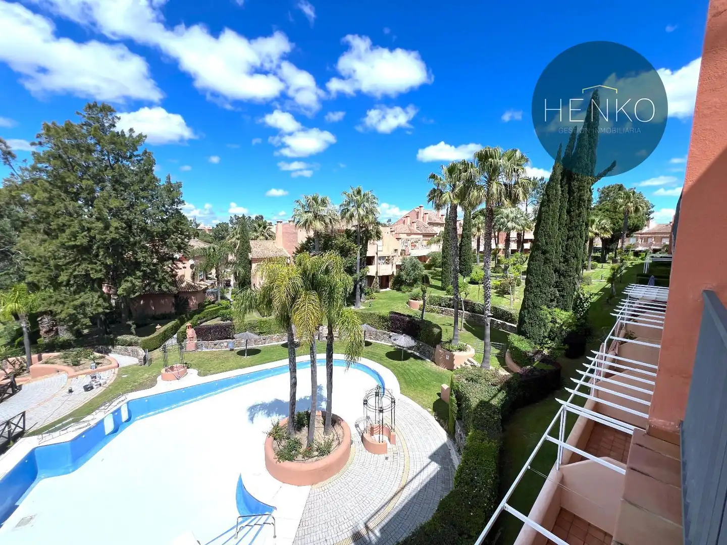 Garden of Duplexes for sale in Islantilla  with Air Conditioner, Heating and Terrace