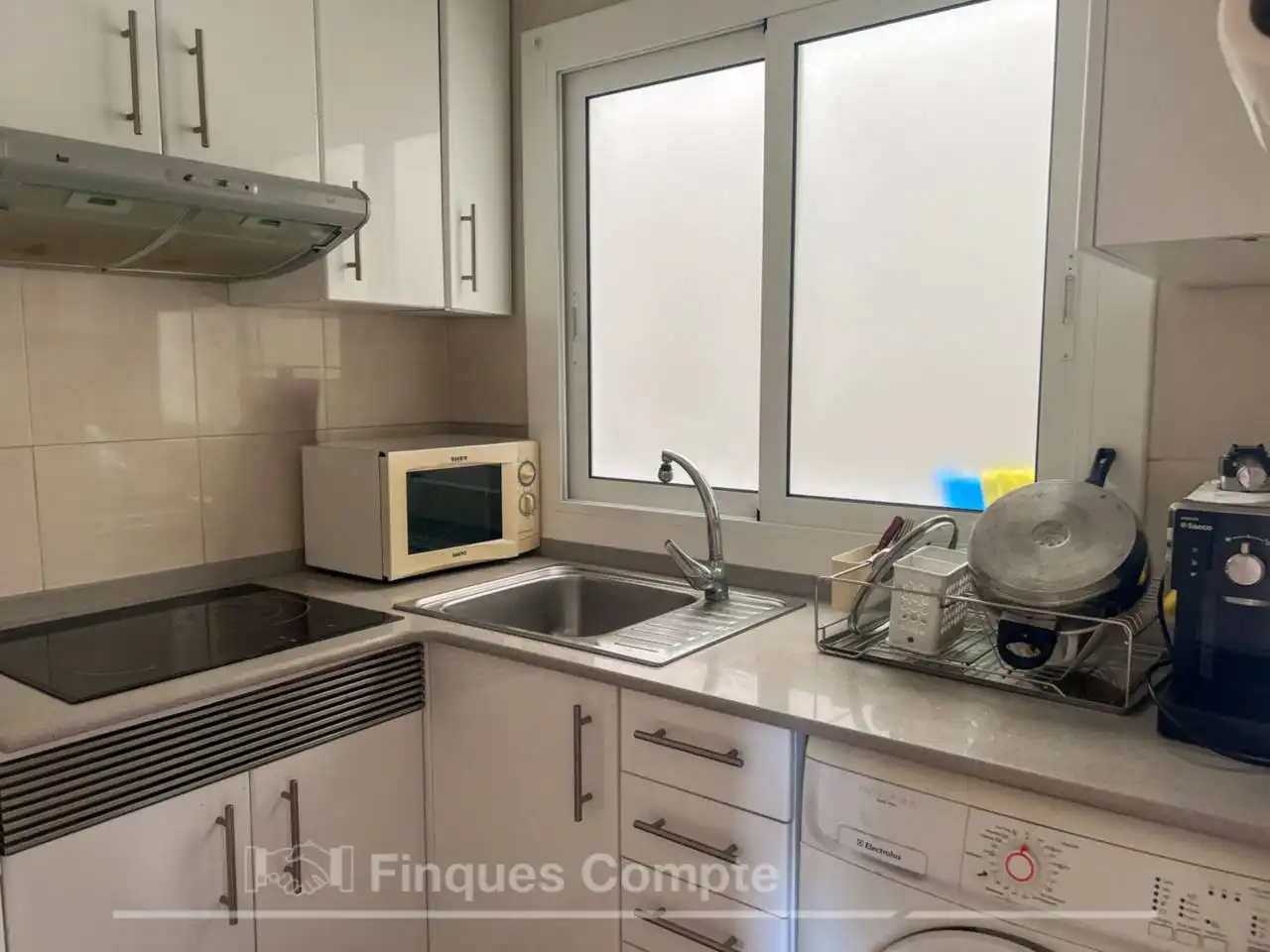 Cocina de Apartamento en venta en Roda de Berà con Aire acondicionado y Terraza