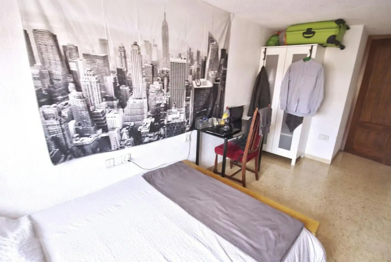 Habitación de Piso para compartir en Valencia con Aire acondicionado, Calefacción y Lavadora