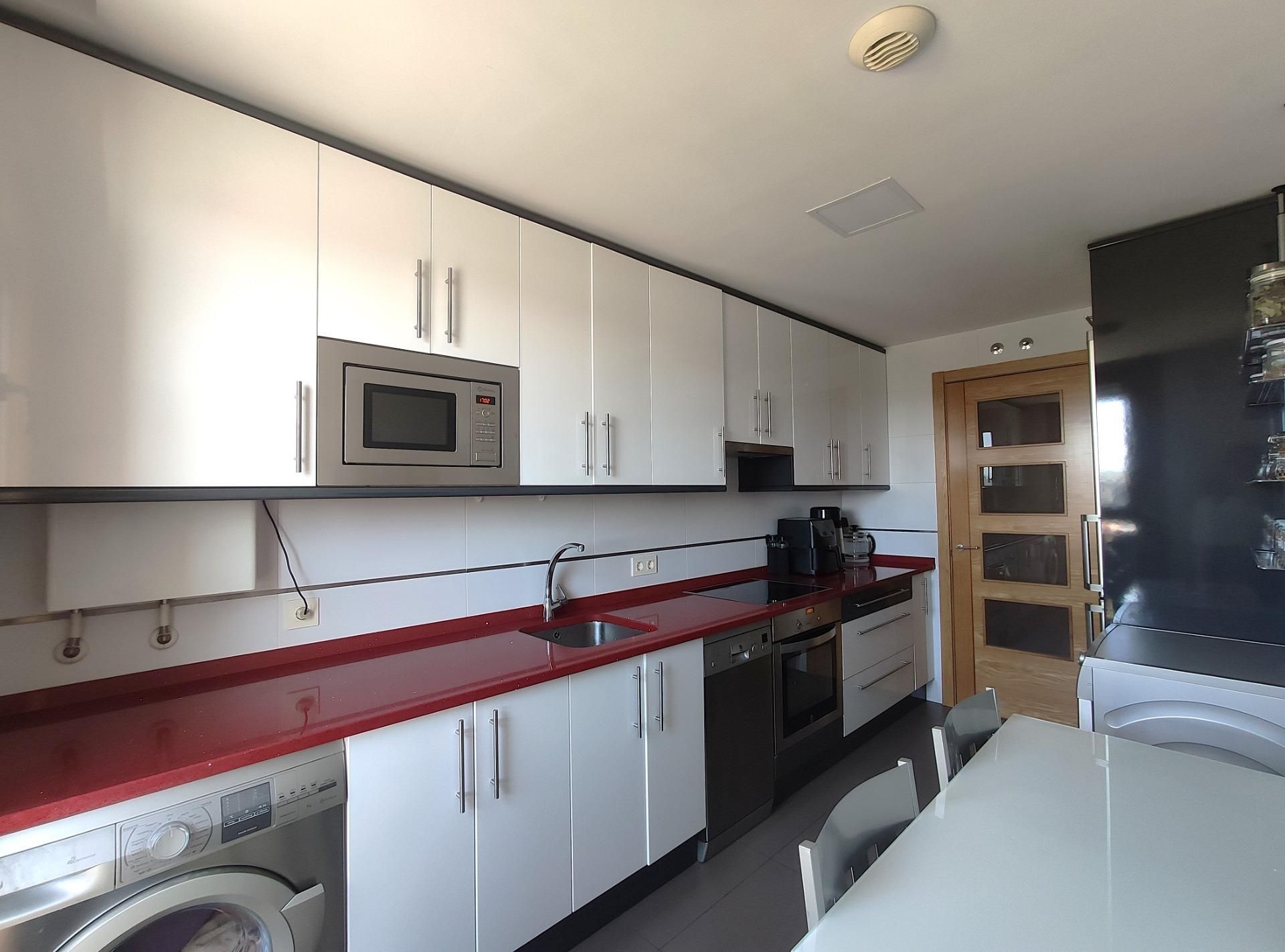Kitchen of Flat for sale in Burgos Capital  with Heating, Storage room and Balcony