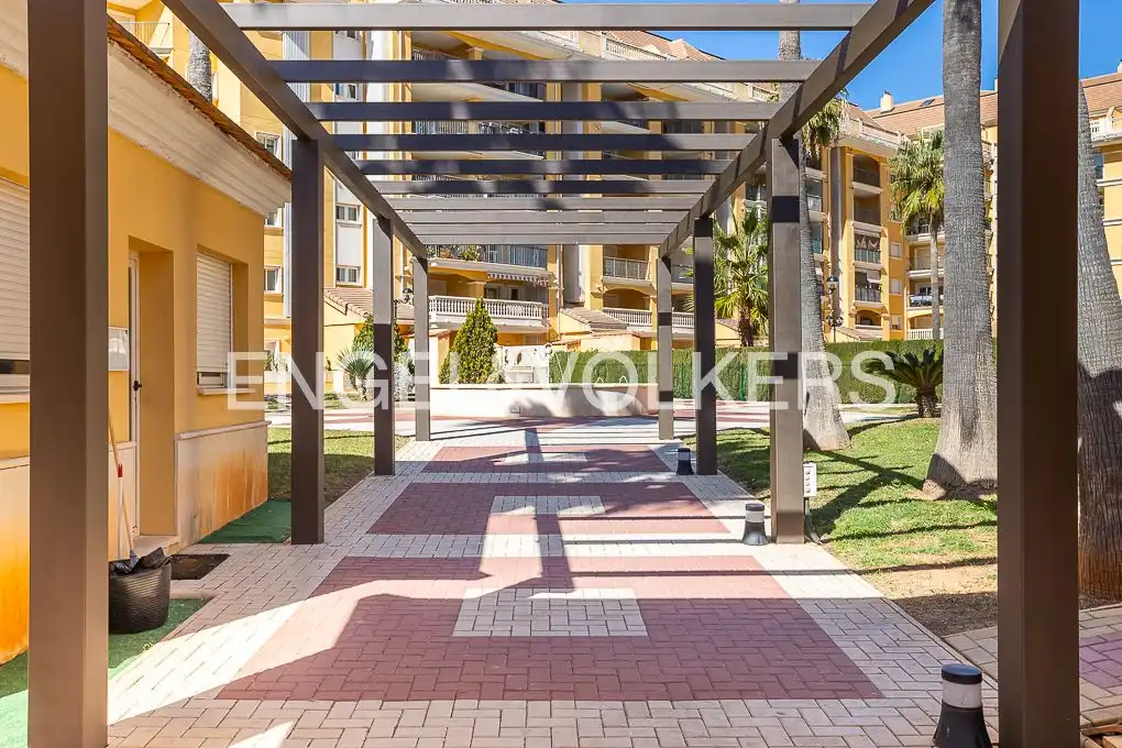 Terrace of Duplexes for rent in Dénia  with Air Conditioner, Heating and Swimming Pool