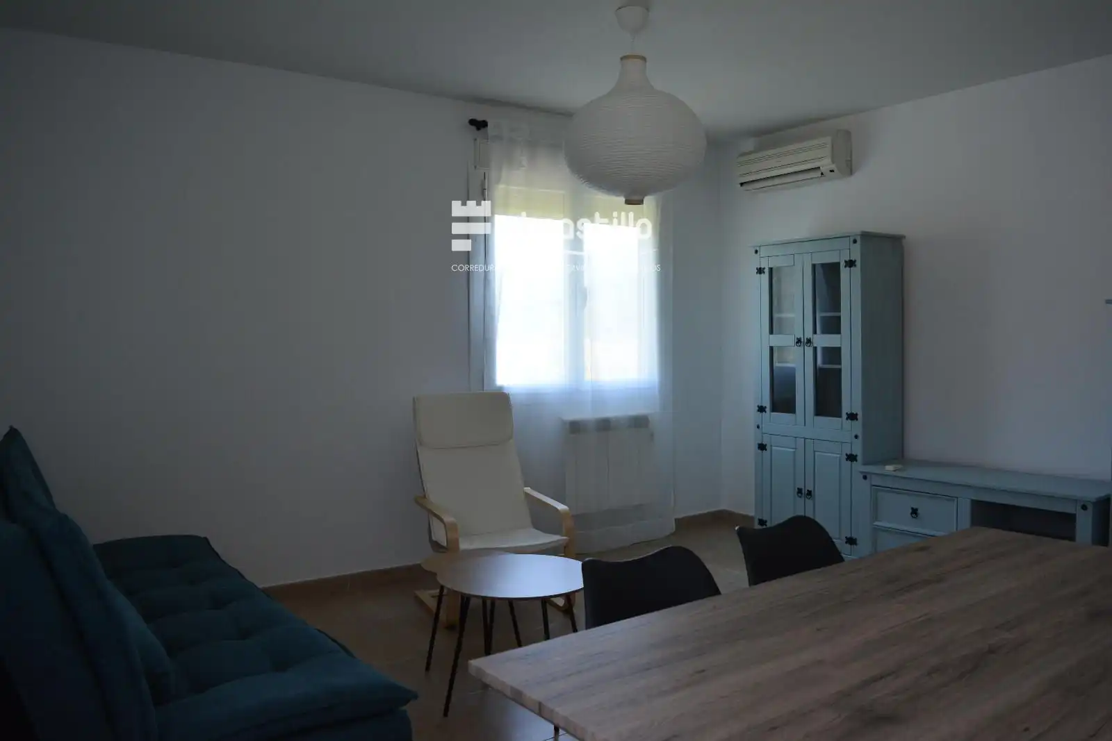 Sala d'estar de Pis de lloguer en Sotillo de la Adrada amb Aire condicionat, Calefacció i Terrassa