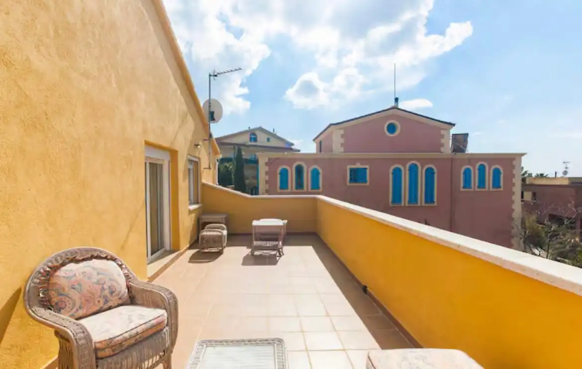 Terrassa de Casa o xalet en venda en Olivella amb Aire condicionat, Jardí privat i Terrassa