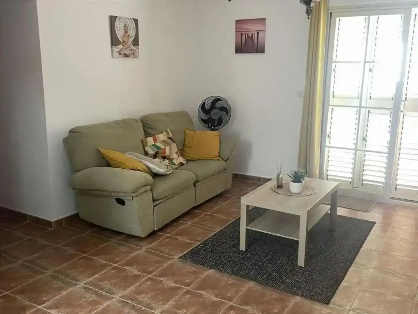Wohnzimmer von Wohnung zur Miete in El Calón - Cala Panizo - El Pozo del Esparto