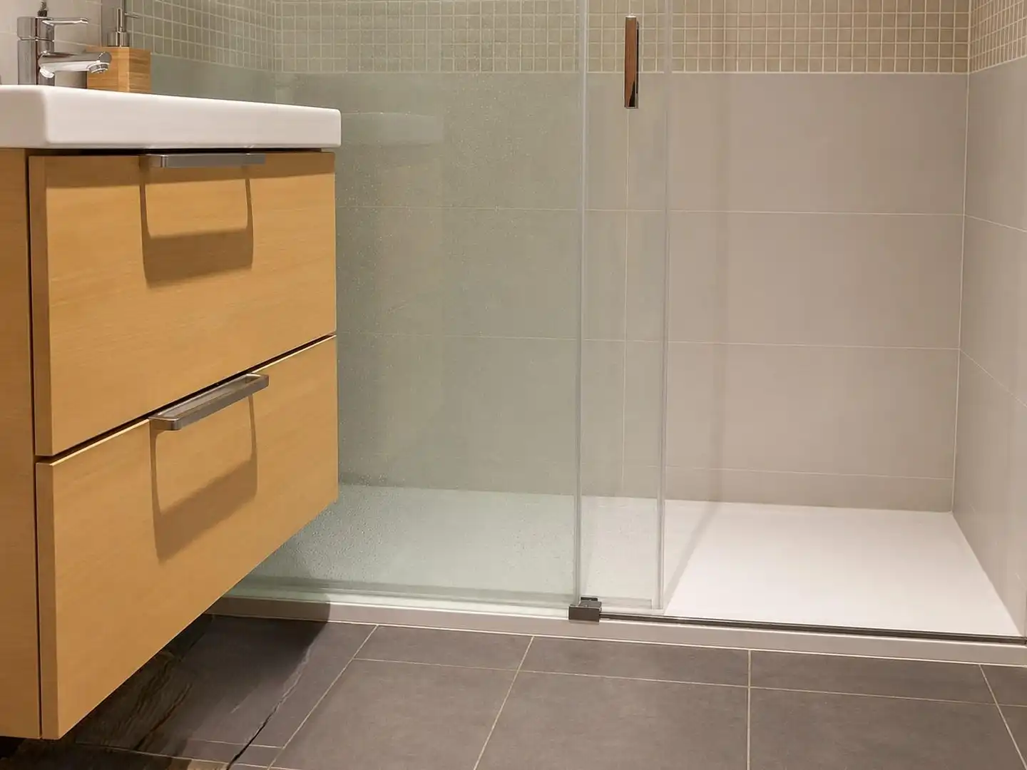 Bany de Apartament en venda en Alcalà de Xivert amb Aire condicionat, Jardí privat i Terrassa